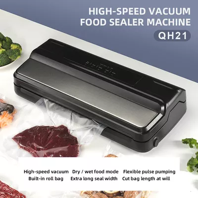 QH-21 Vacuum Sealer with Roll Bag Chamber
