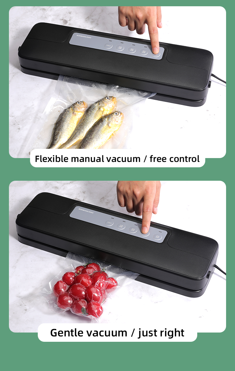 2022 New Household Detachable Vacuum Food Sealer Washable Vaccum Packing Machine for Home Use